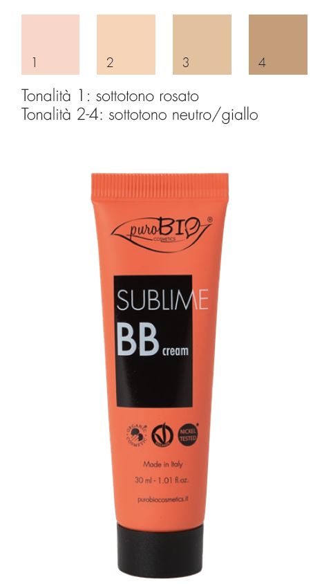 PUROBIO BB CREAM SUBLIME 03 30 ML - farmaciabianca.it