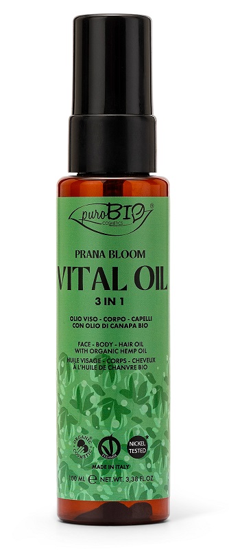 PUROBIO COSMETICS PRANA BLOOM VITAL OIL 3 IN 1 100 ML - farmaciabianca.it