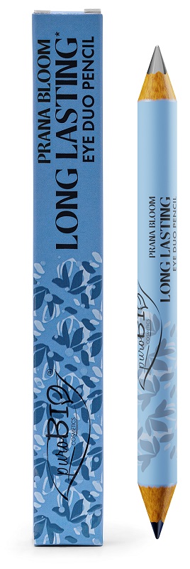 PUROBIO COSMETICS 02 PRANA BLOOM EYE DUO PENCIL BLUE SKY - farmaciabianca.it