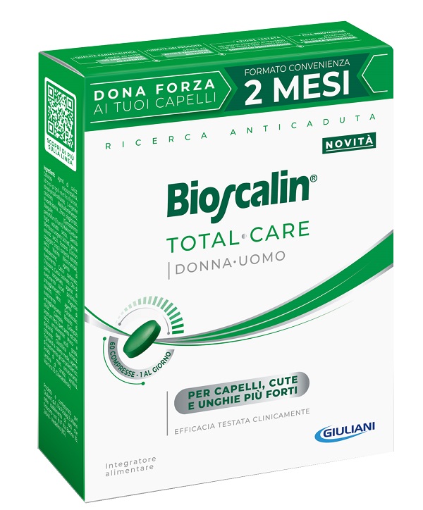 BIOSCALIN TOTAL CARE 60 COMPRESSE - farmaciabianca.it