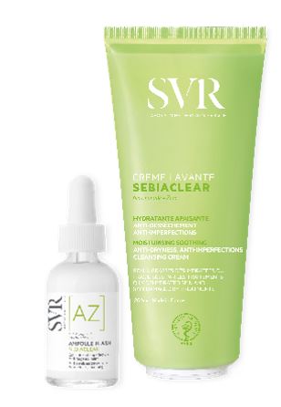 SEBIACLEAR SET AMPOULE FLASH 30 ML + CREME LAVANTE 200 ML - farmaciabianca.it