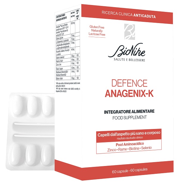 DEFENCE ANAGENIX K INTEGRATORE ALIMENTARE 60 CAPSULE - farmaciabianca.it