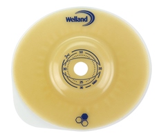 PLACCA PER UROSTOMIA CONVESSA RITAGLIABILE AURUM2 URO DIAMETRO 13-25 MM FLANGIA 45 MM 5 PEZZI - farmaciabianca.it