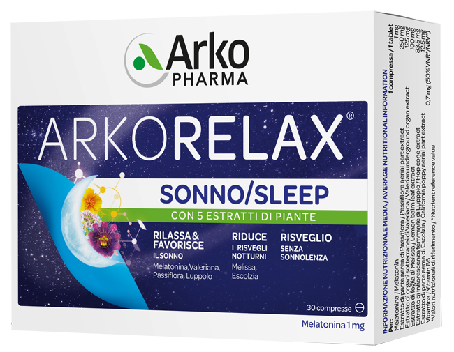 ARKORELAX SONNO 30 COMPRESSE - farmaciabianca.it