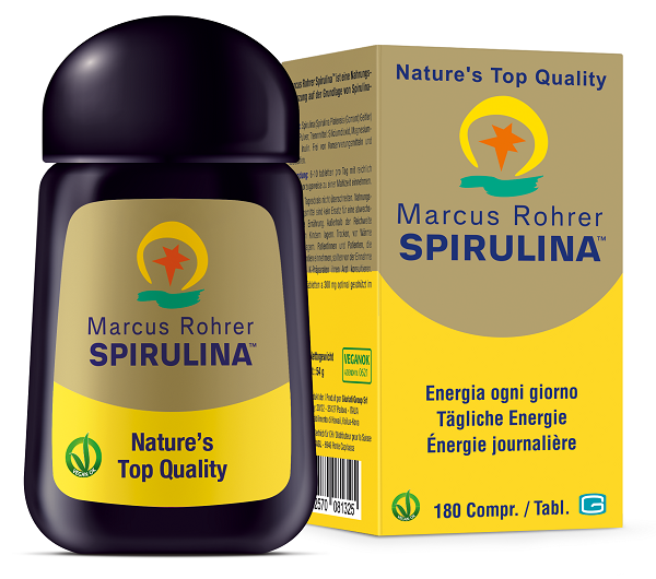 SPIRULINA MARCUS ROHRER 180 COMPRESSE - farmaciabianca.it