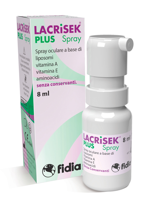 LACRISEK PLUS SPRAY SENZA CONSERVANTI SOLUZIONE OFTALMICA 8 ML - farmaciabianca.it