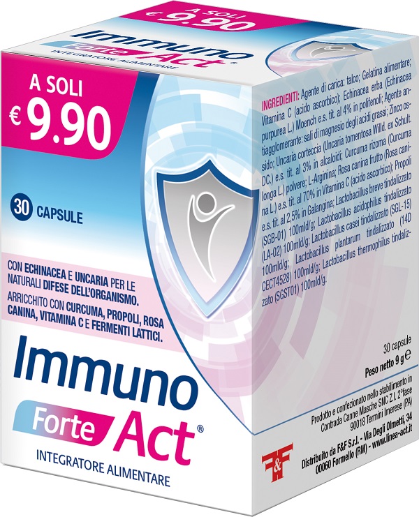 IMMUNO FORTE ACT 30 CAPSULE - farmaciabianca.it