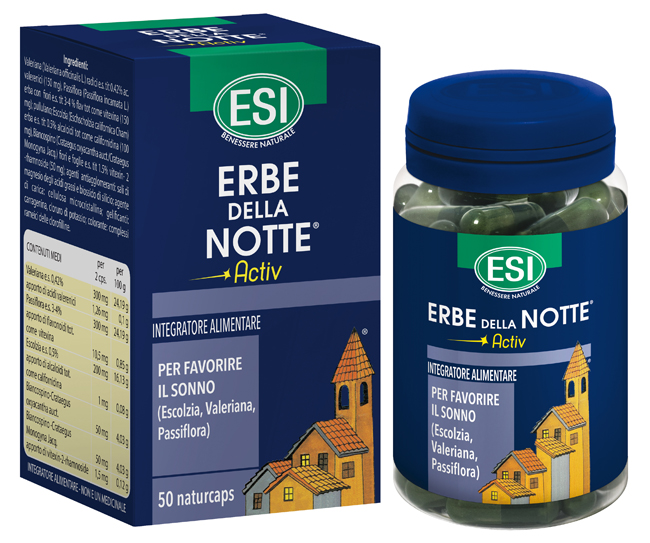 ESI ERBE DELLA NOTTE ACTIV 50 CAPSULE - farmaciabianca.it