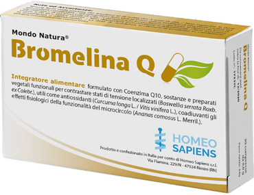BROMELINA Q MONDO NATURA 30 COMPRESSE - farmaciabianca.it