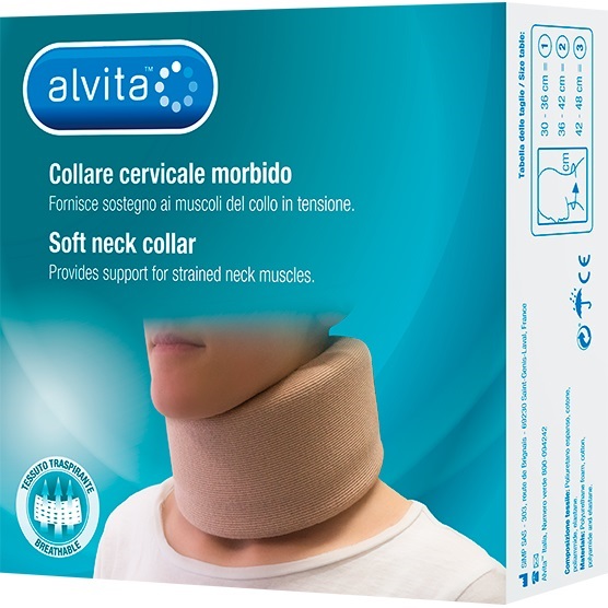 COLLARE CERVICALE ALVITA MORBIDO 2 - farmaciabianca.it