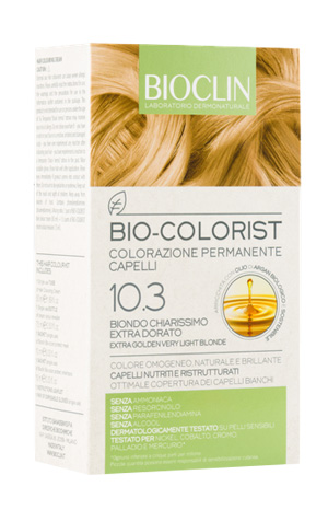 BIOCLIN BIO COLORIST 10,3 BIONDO CHIARISSIMO EXTRA DORATO - farmaciabianca.it