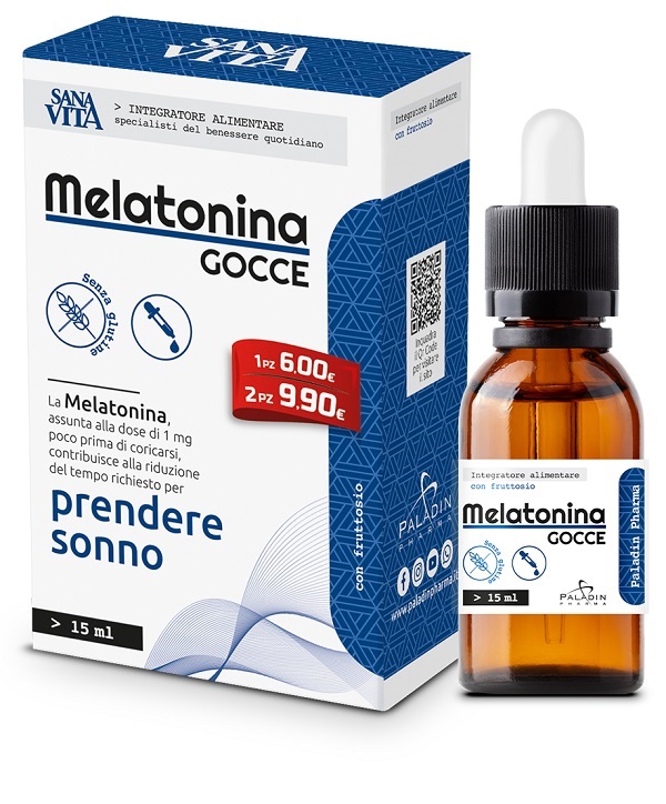 SANAVITA MELATONINA GOCCE 15 ML - farmaciabianca.it