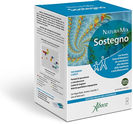NATURA MIX ADVANCED SOSTEGNO OROSOLUBILE 20 BUSTINE - farmaciabianca.it