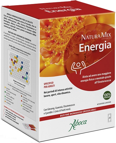 NATURA MIX ADVANCED ENERGIA 20 BUSTINE - farmaciabianca.it