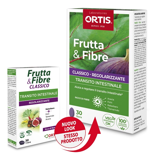 FRUTTA & FIBRE CLASSICO 30 COMPRESSE - farmaciabianca.it