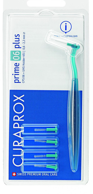 CURAPROX CPS PRIME CPS 06 CON 5 SCOVOLINI + SUPPORTO - farmaciabianca.it