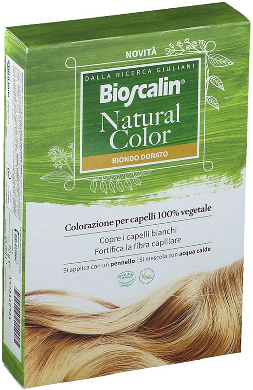 BIOSCALIN NATURAL COLOR BIONDO DORATO 70 G - farmaciabianca.it