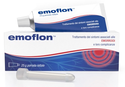 EMOFLON POMATA RETTALE TUBETTO 25 G CON APPLICATORE - farmaciabianca.it