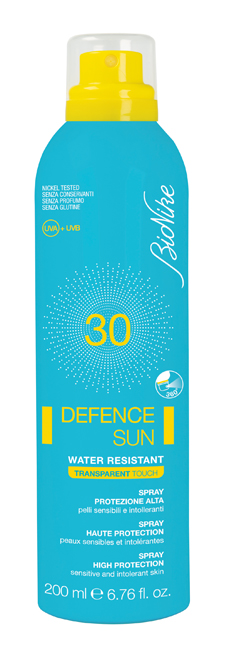 DEFENCE SUN 30 SPRAY TRANSPARENT TOUCH 200 ML - farmaciabianca.it
