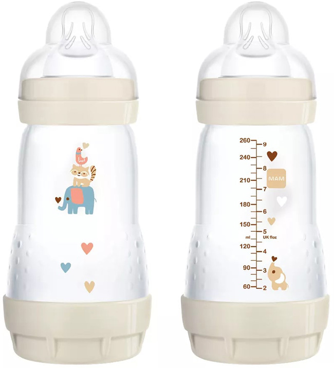 MAM BIBERON EASY START 260 ML 2+ TETTARELLA 2 NEUTRO - farmaciabianca.it