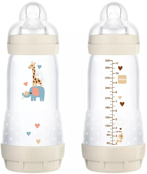 MAM BIBERON EASY START 320 ML 4+ TETTARELLA 3 NEUTRO - farmaciabianca.it
