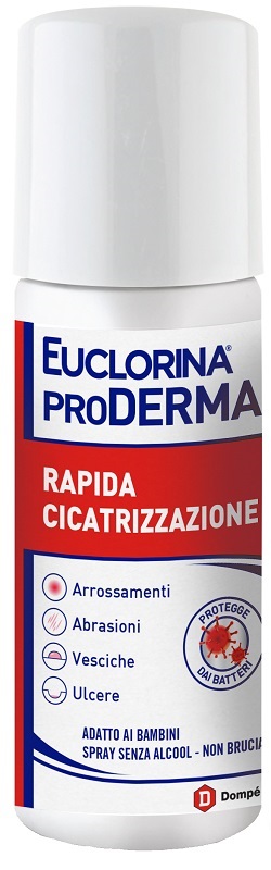 EUCLORINA PRODERMA RAPIDA CICATRIZZAZIONE SPRAY 125 ML - farmaciabianca.it