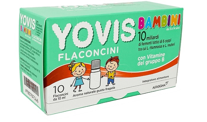 YOVIS BAMBINI FRAGOLA 10 FLACONCINI DA 10 ML - farmaciabianca.it