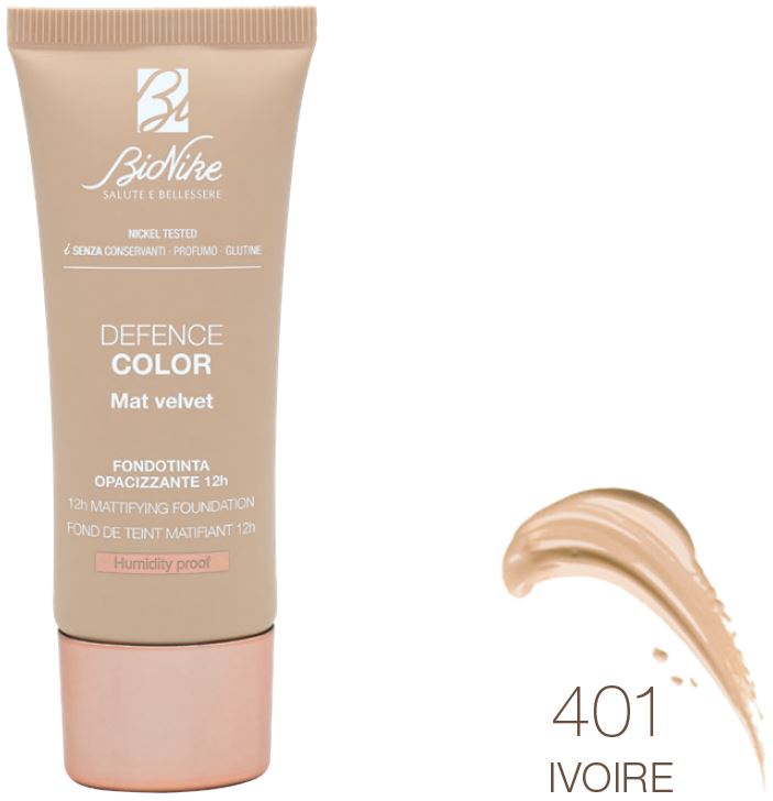 DEFENCE COLOR FONDOTINTA MAT VELVET 401 30 ML - farmaciabianca.it