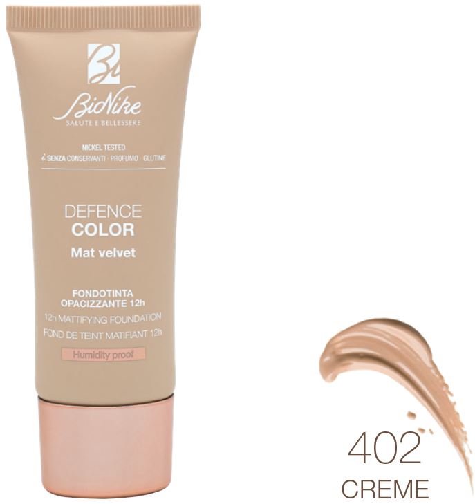 DEFENCE COLOR FONDOTINTA MAT VELVET 402 30 ML - farmaciabianca.it