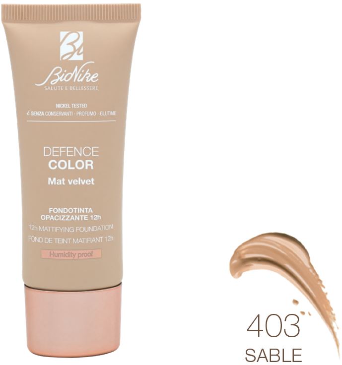 DEFENCE COLOR FONDOTINTA MAT VELVET 403 30 ML - farmaciabianca.it