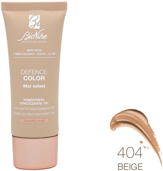DEFENCE COLOR FONDOTINTA MAT VELVET 404 30 ML - farmaciabianca.it