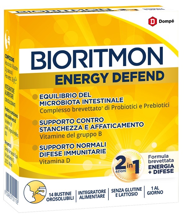 BIORITMON ENERGY DEFEND 14 BUSTINE - farmaciabianca.it