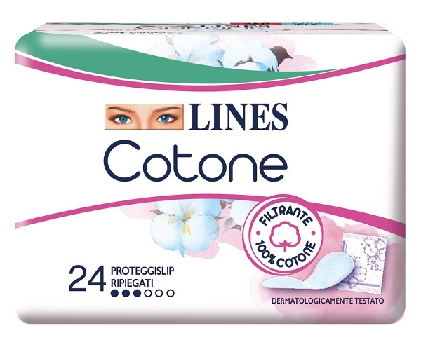 LINES COTONE BIO SALVASLIP RIPIEGATI 24 PEZZI - farmaciabianca.it