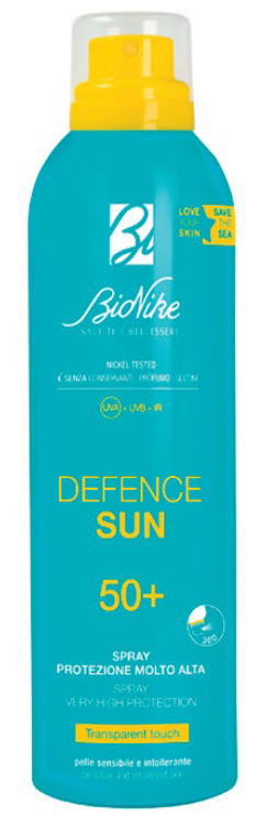 DEFENCE SUN SPRAY TRANSPARENT TOUCH 50+ 200 ML - farmaciabianca.it
