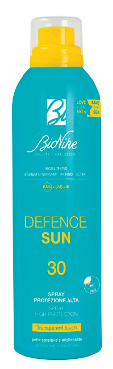 DEFENCE SUN SPRAY TRANSPARENT TOUCH 30 200 ML - farmaciabianca.it