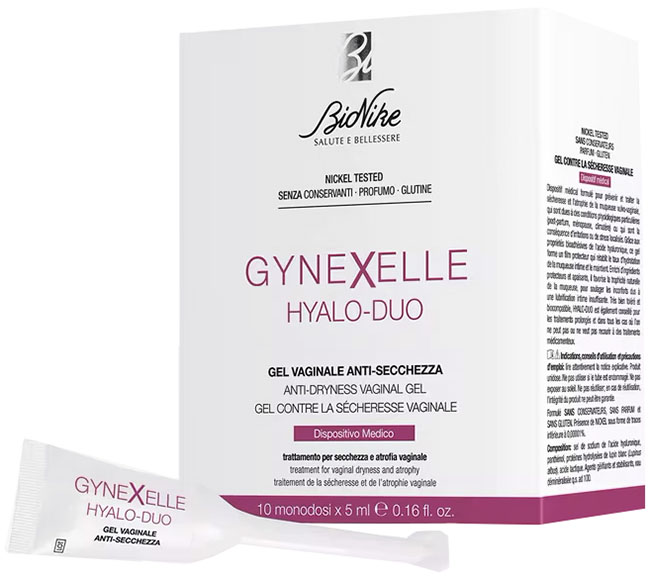 GYNEXELLE HYALO-DUO GEL VAGINALE ANTI-SECCHEZZA 10 PEZZI DA 15 ML - farmaciabianca.it
