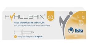 SIRINGA INTRA-ARTICOLARE HYALUBRIX 60 ACIDO IALURONICO 1,5% 60 MG 4 ML NO ETO - farmaciabianca.it