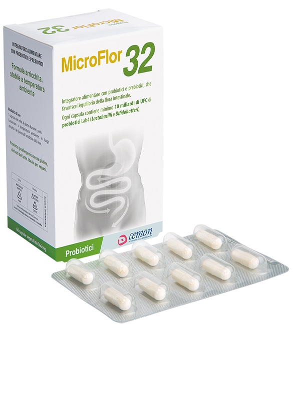 MICROFLOR 32 60 CAPSULE 366 MG NO FRIGO - farmaciabianca.it