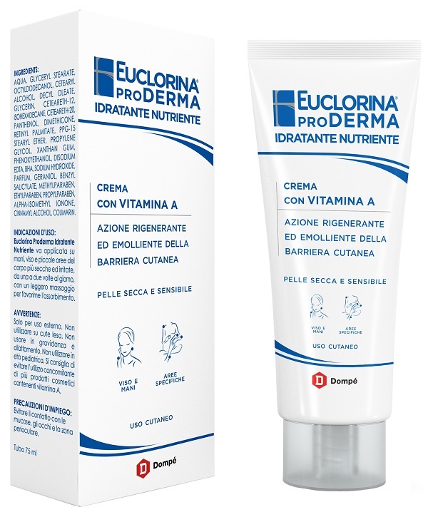 EUCLORINA PRODERMA IDRATANTE NUTRIENTE 75 ML - farmaciabianca.it