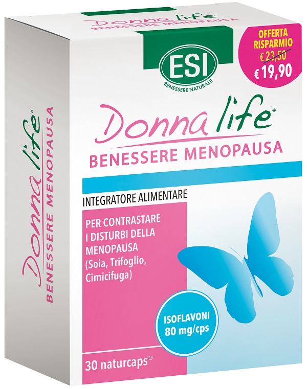 ESI DONNA LIFE MENOPAUSA OFFERTA 30 NATURCAPS - farmaciabianca.it
