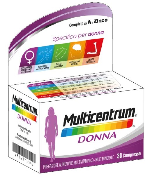 MULTICENTRUM DONNA 30 COMPRESSE - farmaciabianca.it