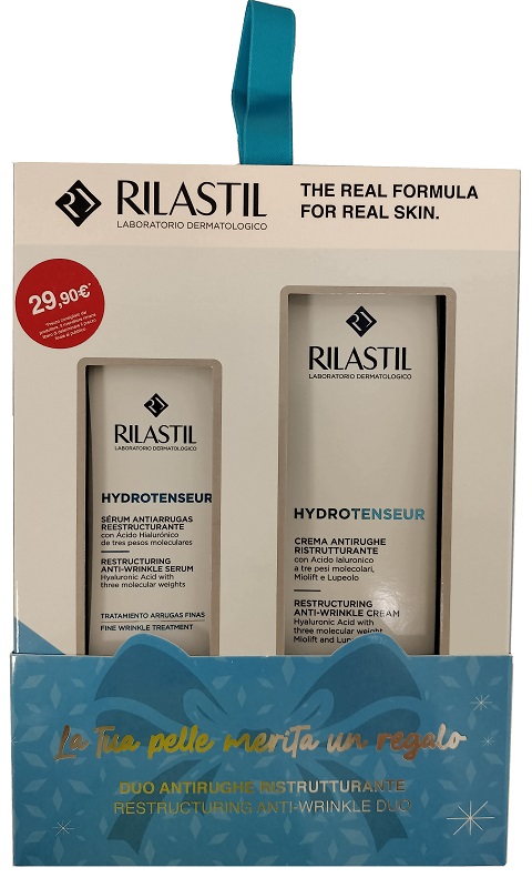 RILASTIL COFANETTO NATALE IDRATAZIONE DELICATA 1 RILASTIL AQUA SENSITIVE CREMA LEGGERA 40 ML + 1 RILASTIL AQUA SENSITIVE GEL CONTORNO OCCHI 15 ML - farmaciabianca.it