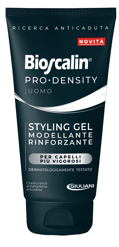 BIOSCALIN PRO DENSITY UOMO STYLING GEL MODELLANTE RINFORZANTE 150 ML - farmaciabianca.it
