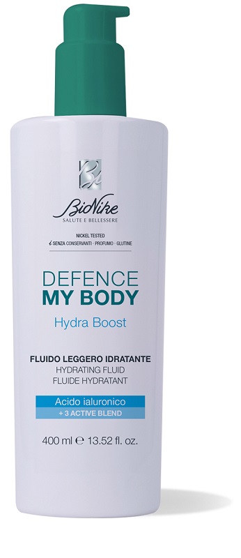 DEFENCE MY BODY HYDRABOOST FLUIDO LEGGERO IDRATANTE 400 ML - farmaciabianca.it