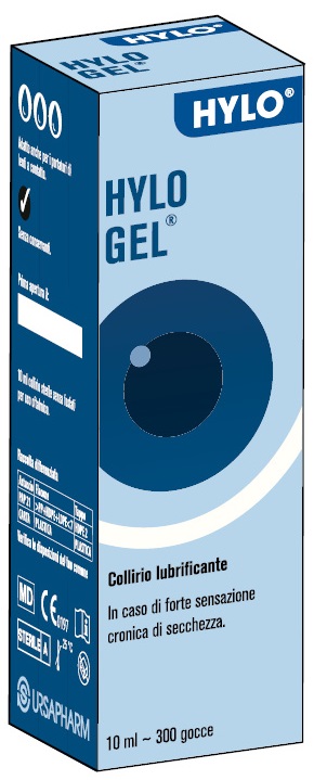 COLLIRIO LUBRIFICANTE HYLO GEL IALURONATO DI SODIO 2 MG/ML 10 ML - farmaciabianca.it
